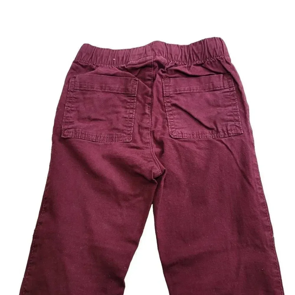 Children's Place maroon pants 4T